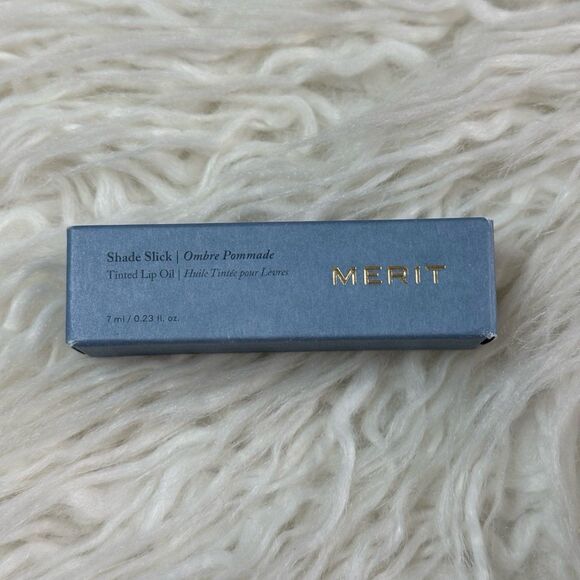 Merit Shade Slick Hydrating Tinted Lip Oil Taupe - Picture 3 of 9